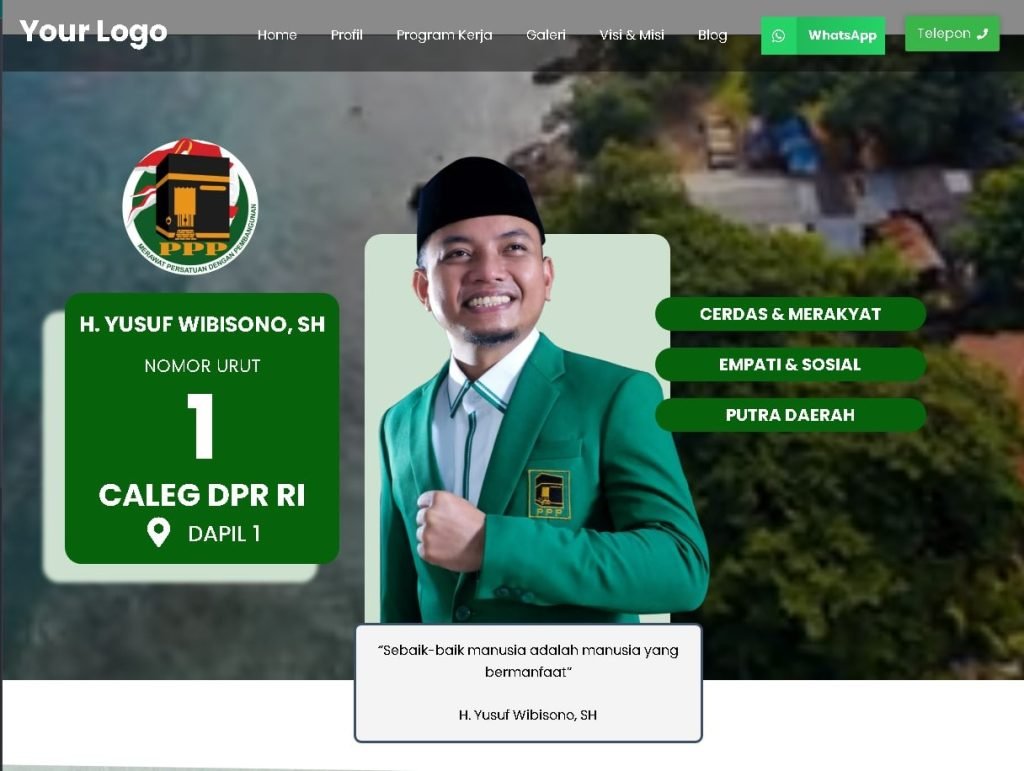 JASA BUAT WEBSITE CALEG